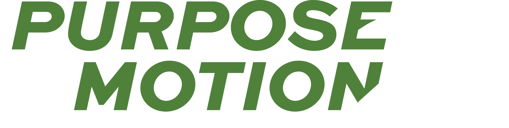 Purpose in motion title